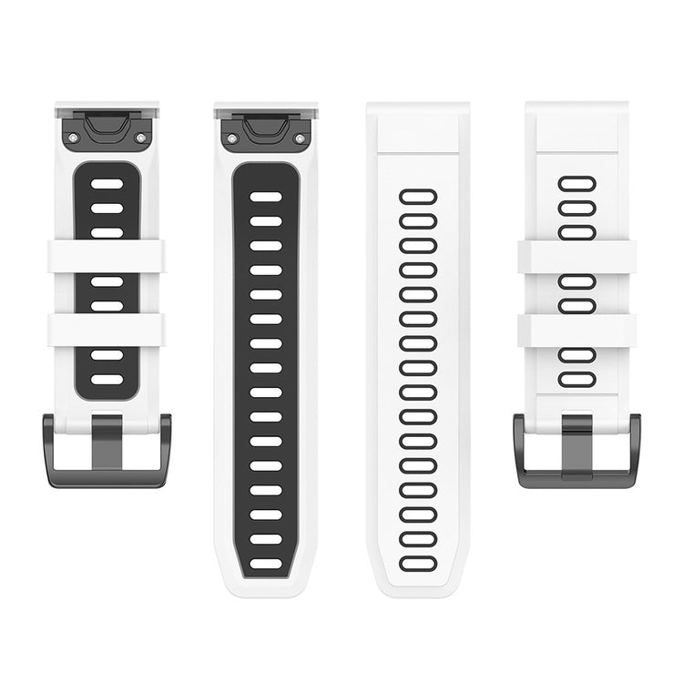 Comfortable Garmin Smartwatch Silicone Universel Strap - White#serie_2