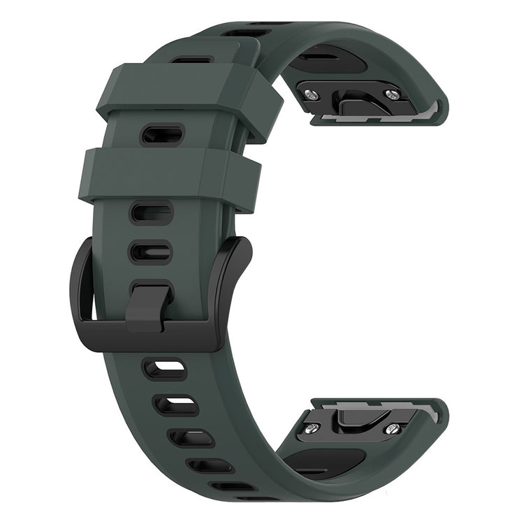 Comfortable Garmin Smartwatch Silicone Universel Strap - Green#serie_4