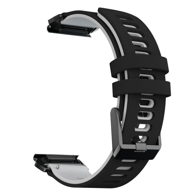 Really Cool Garmin Smartwatch Silicone Universel Strap - Silver#serie_1