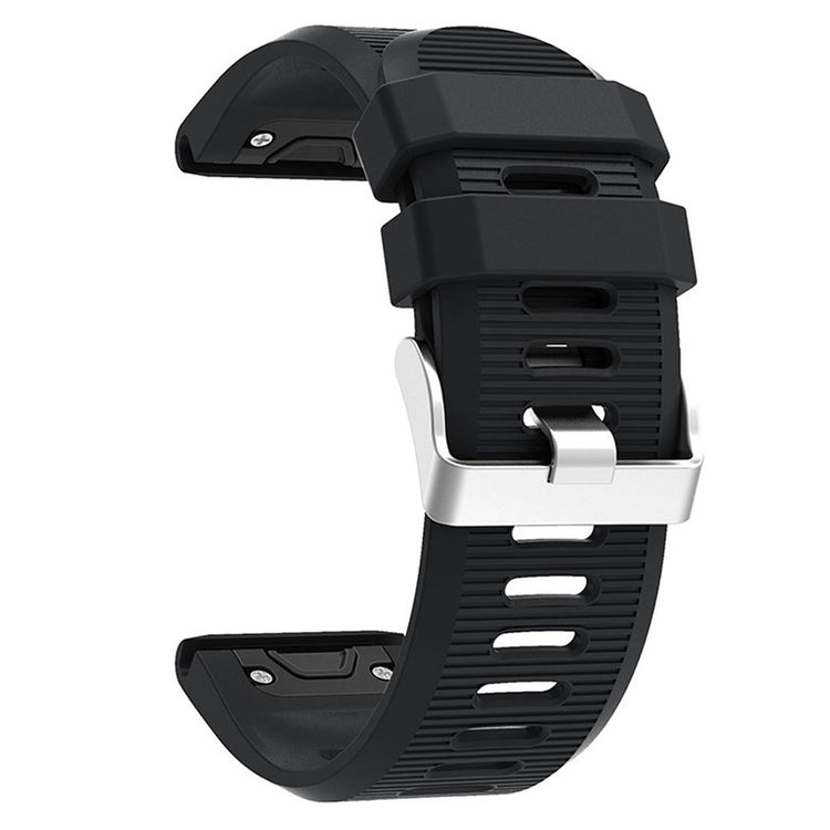 Cool Garmin Smartwatch Silicone Universel Strap - Black#serie_1