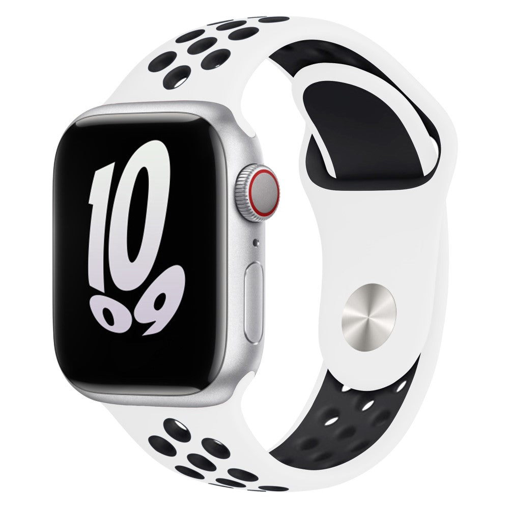 Mega Reliable Apple Smartwatch Silicone Universel Strap - White#serie_1