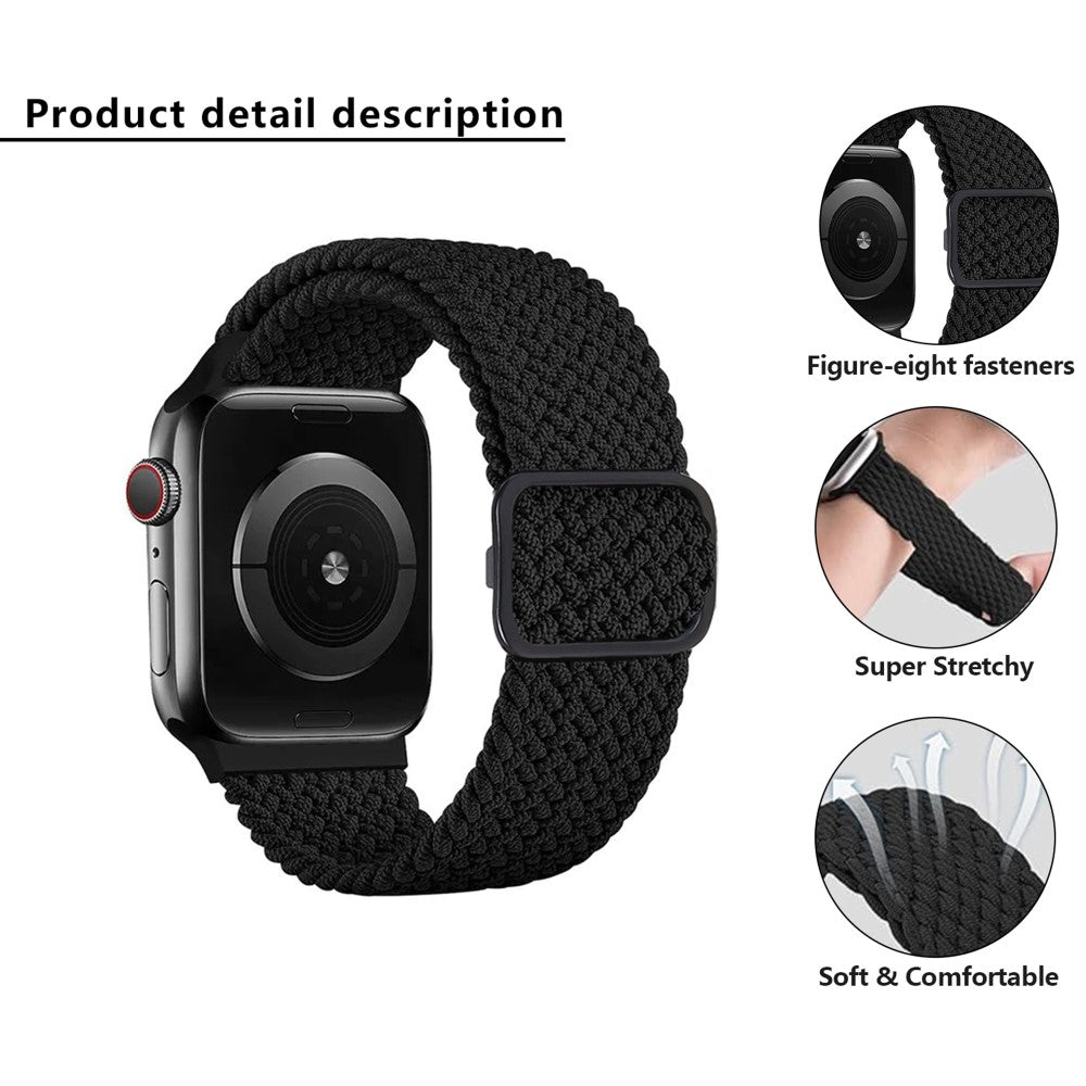 Mega Delightful Apple Smartwatch Nylon Universel Strap - Multicolor#serie_17