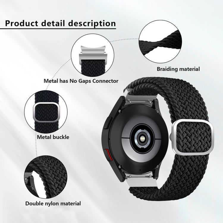 Very Beautiful Samsung Smartwatch Nylon Universel Strap - Multicolor#serie_3