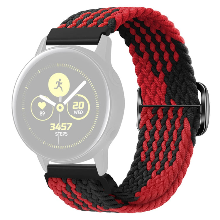 Absolutely Stylish Samsung Smartwatch Nylon Universel Strap - Red#serie_2