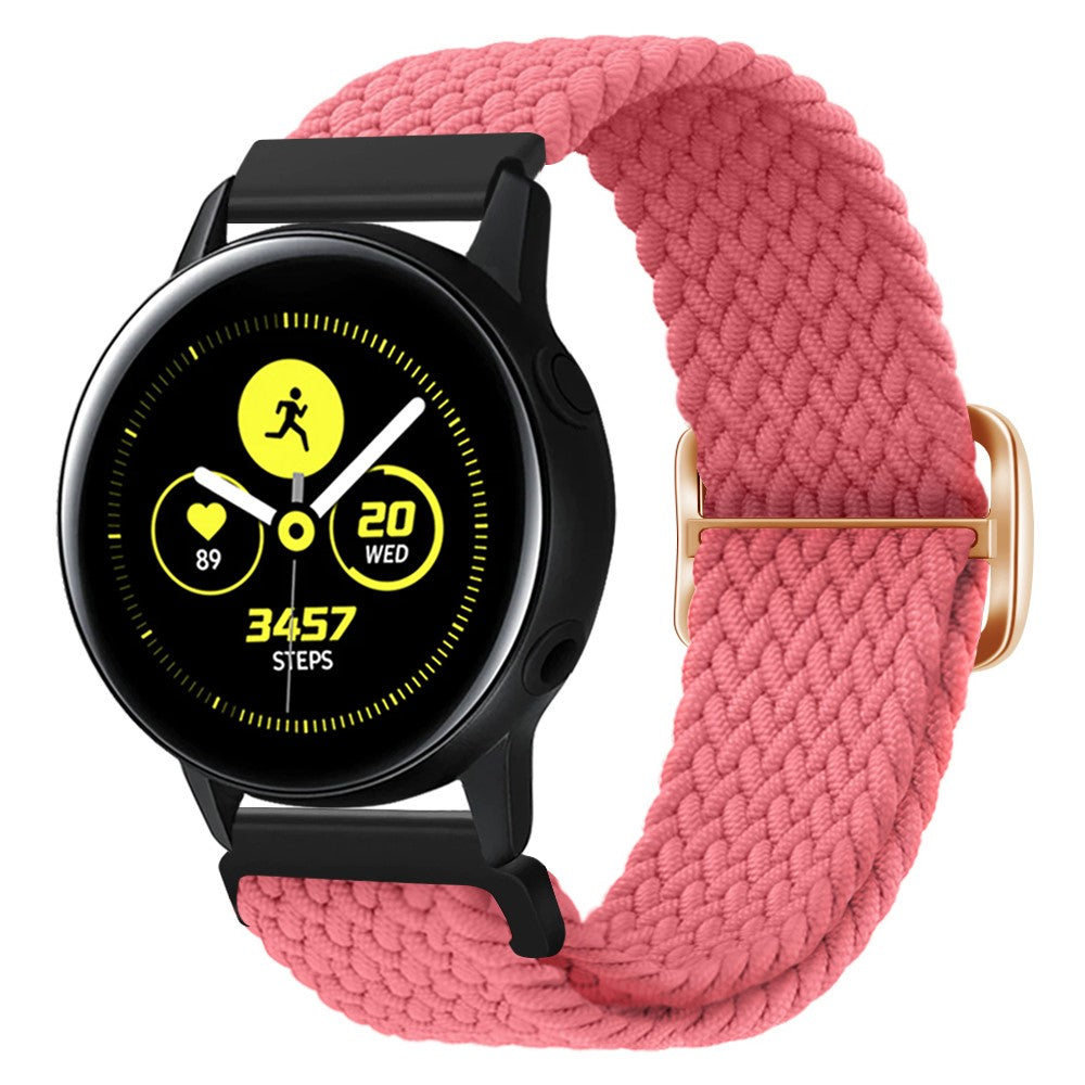 Really Fancy Samsung Smartwatch Nylon Universel Strap - Pink#serie_19