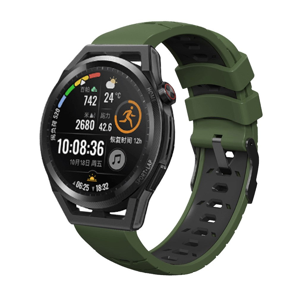 Incredibly Pleasant Smartwatch Silicone Universel Strap - Green#serie_9