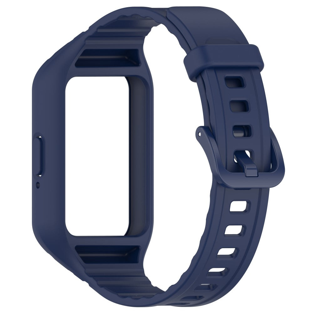 Super Nice Samsung Galaxy Fit 3 Silicone Strap - Blue#serie_11