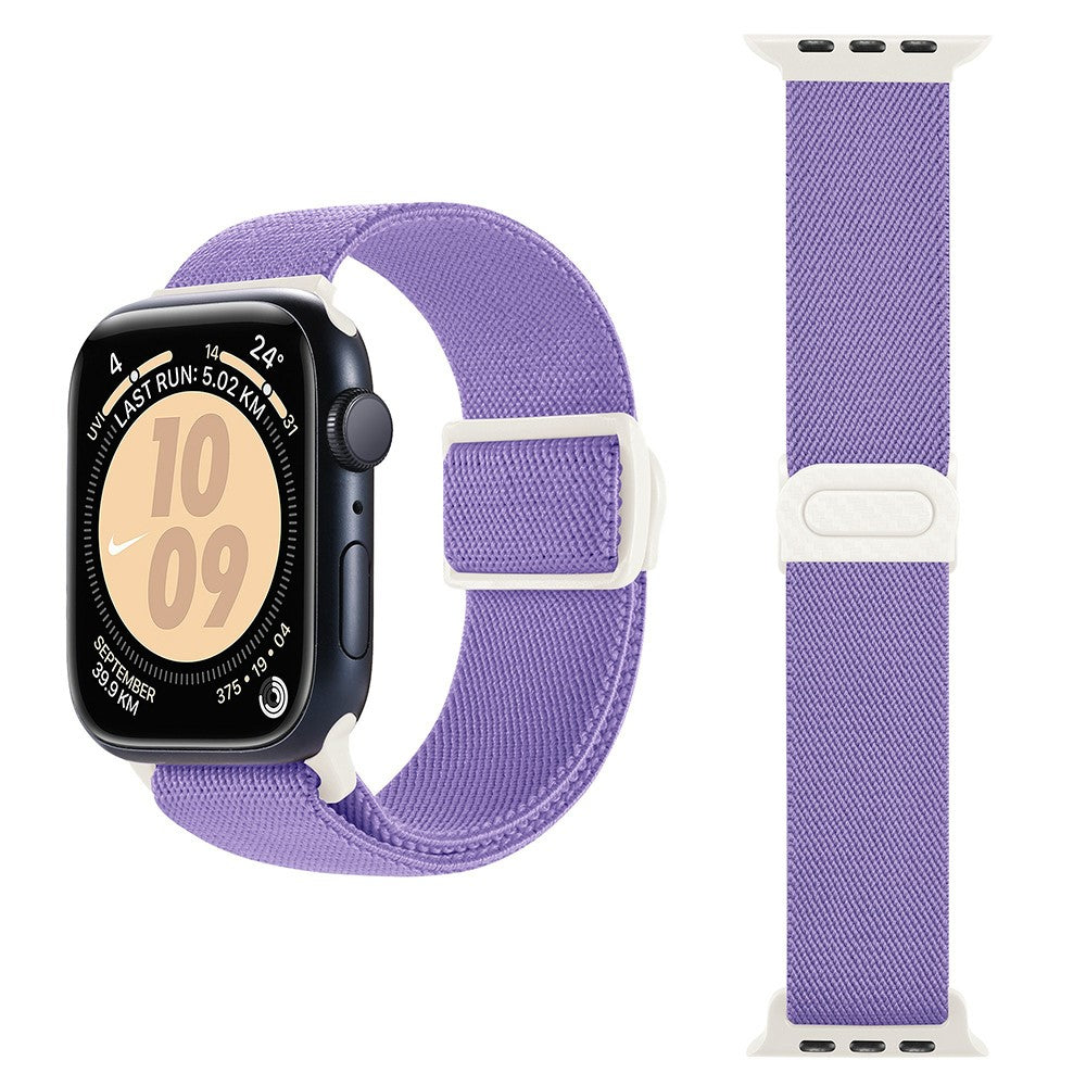 Super Stylish Apple Smartwatch Nylon Universel Strap - Purple#serie_20