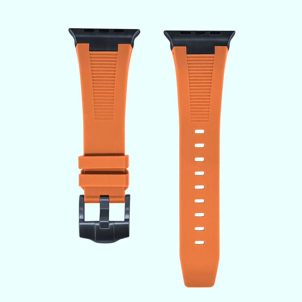 Super Cool Apple Smartwatch Silicone Universel Strap - Orange#serie_1