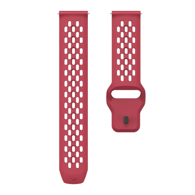 Absolutely Reliable Smartwatch Silicone Universel Strap - Red#serie_12