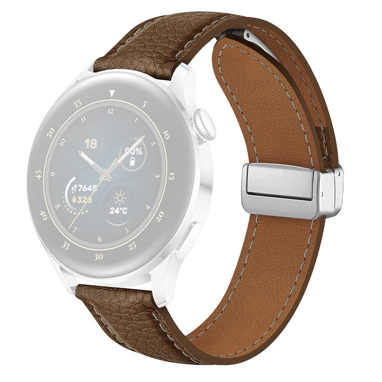 Fashionable Smartwatch Pu Leather Universel Strap - Brown#serie_2