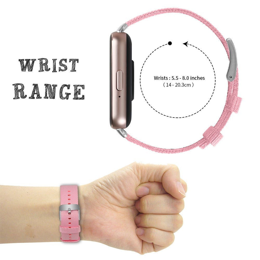 Tough Samsung Galaxy Fit 3 Nylon Strap - Pink#serie_2