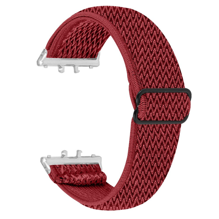 Comfortable Samsung Galaxy Fit 3 Nylon Strap - Red#serie_11