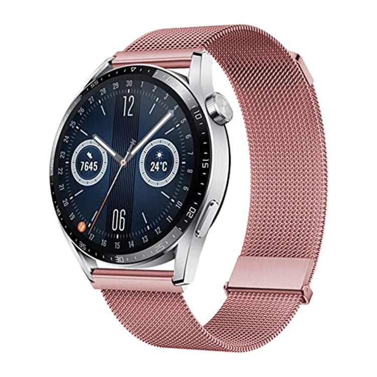 Mega Good Smartwatch Metal Universel Strap - Pink#serie_5