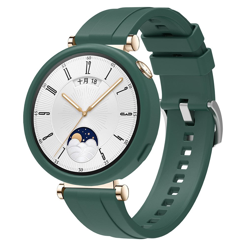 Absolutely Agreeable Huawei Watch GT 4 41mm Silicone Strap - Green#serie_7