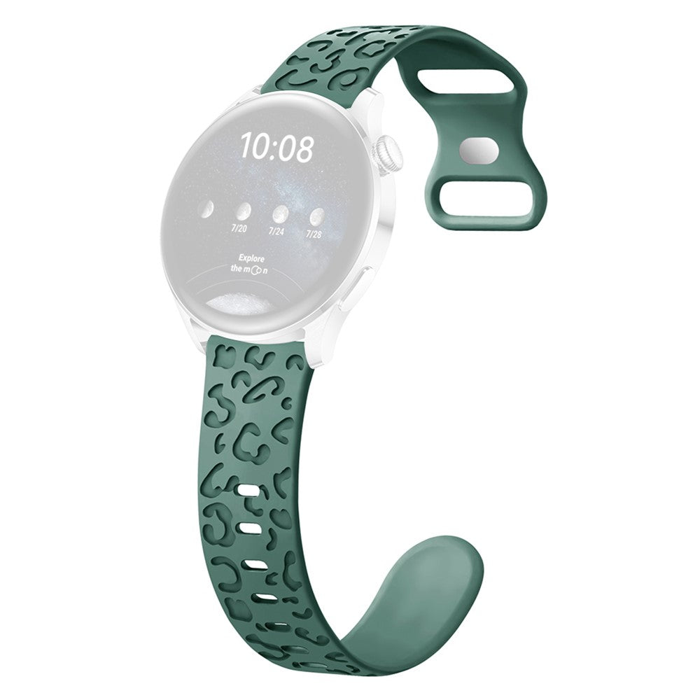 Incredibly Pleasant Smartwatch Silicone Universel Strap - Green#serie_9