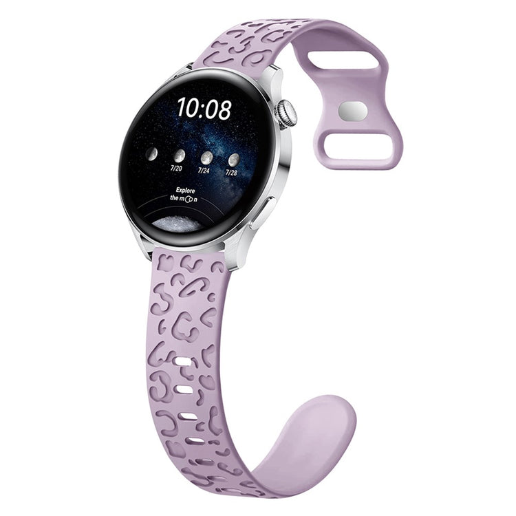 Remarkably Fantastic Smartwatch Silicone Universel Strap - Purple#serie_12