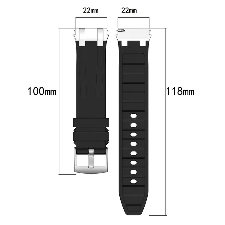 Comfortable Smartwatch Silicone Universel Strap - Green#serie_8