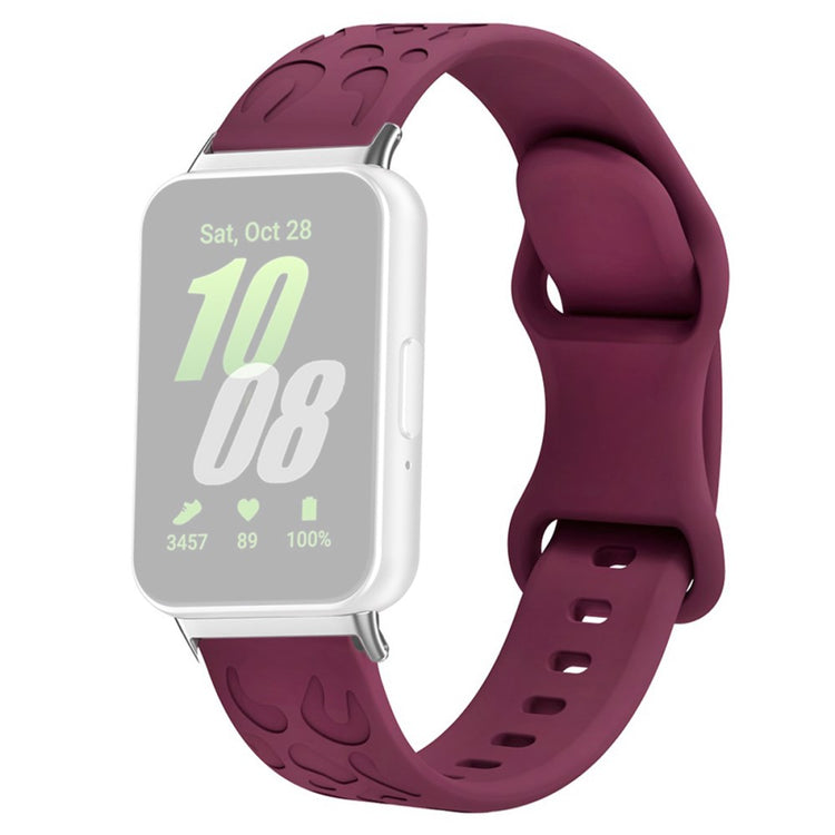 Remarkably Lovely Samsung Galaxy Fit Silicone Strap - Red#serie_5