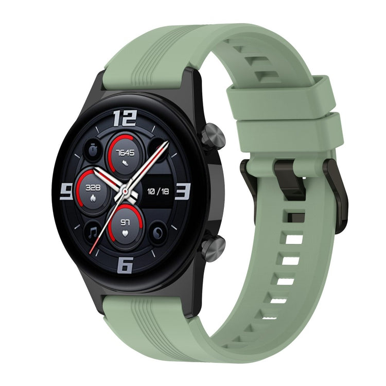 Superb Honor Watch GS 4 / Honor Watch Series Silicone Strap - Green#serie_3