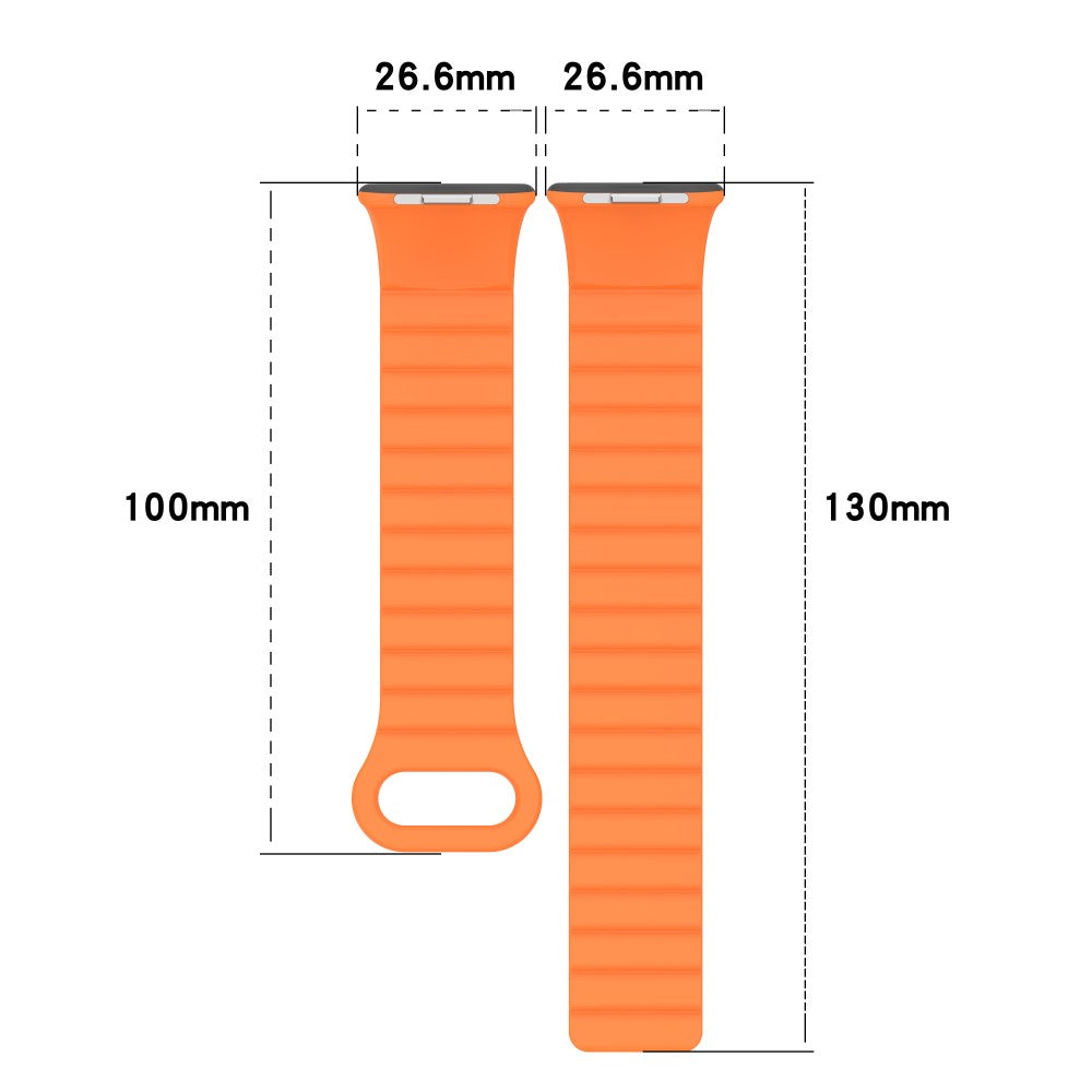 Xiaomi Redmi Watch 4 / Xiaomi Smart Band 8 Pro Silicone Universel Strap - Orange#serie_7