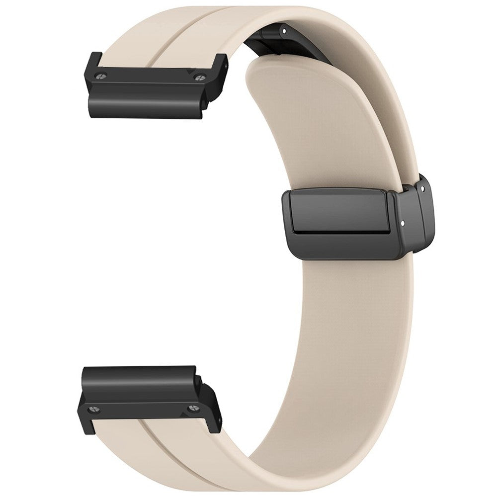 Comfortable Garmin Smartwatch Silicone Universel Strap - White#serie_4