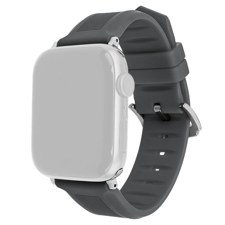 Timeless Apple Smartwatch Silicone Universel Strap - Silver#serie_5