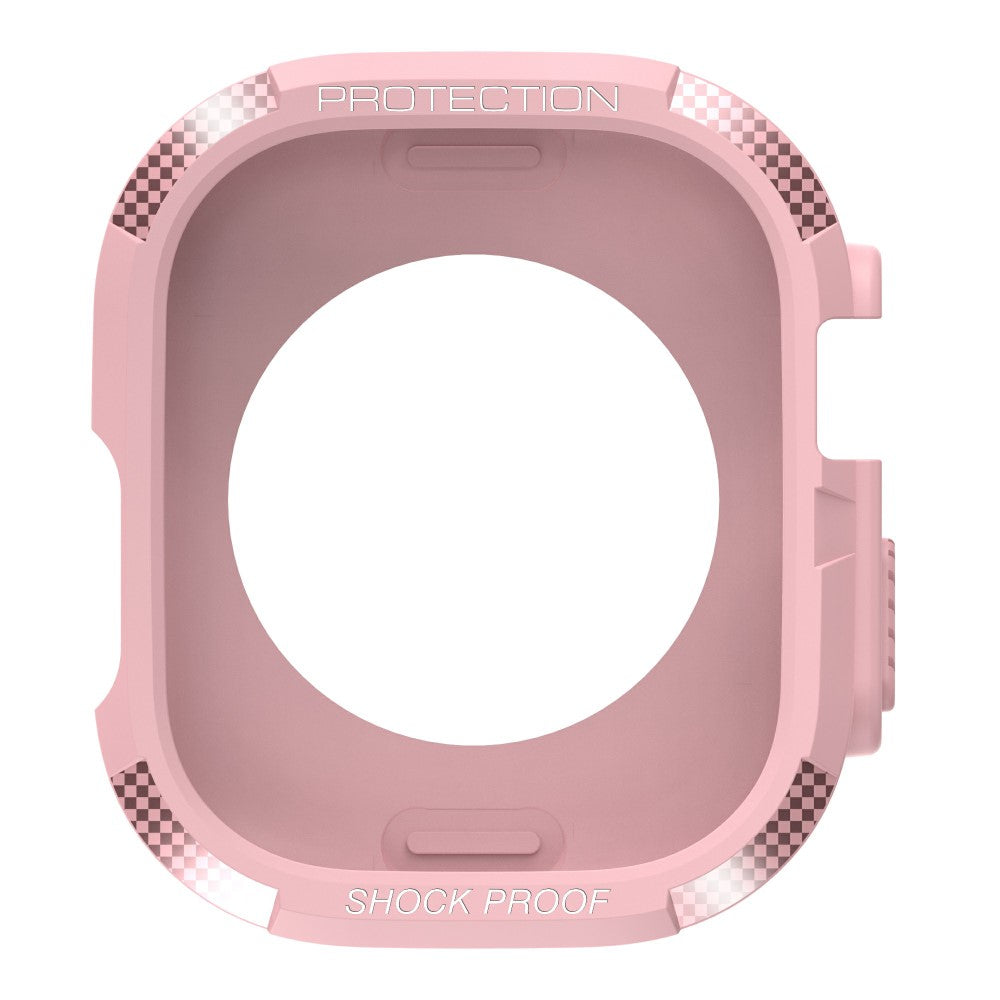 Comfortable Apple Watch Ultra Silicone Strap - Pink#serie_3