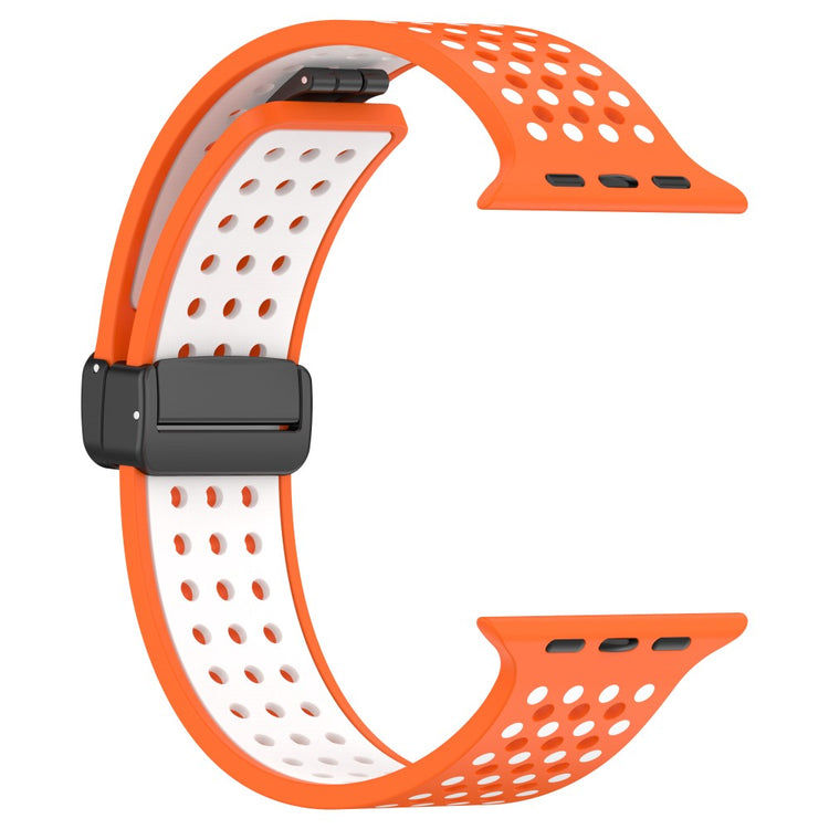 Mega Nice Apple Smartwatch Silicone Universel Strap - Orange#serie_3