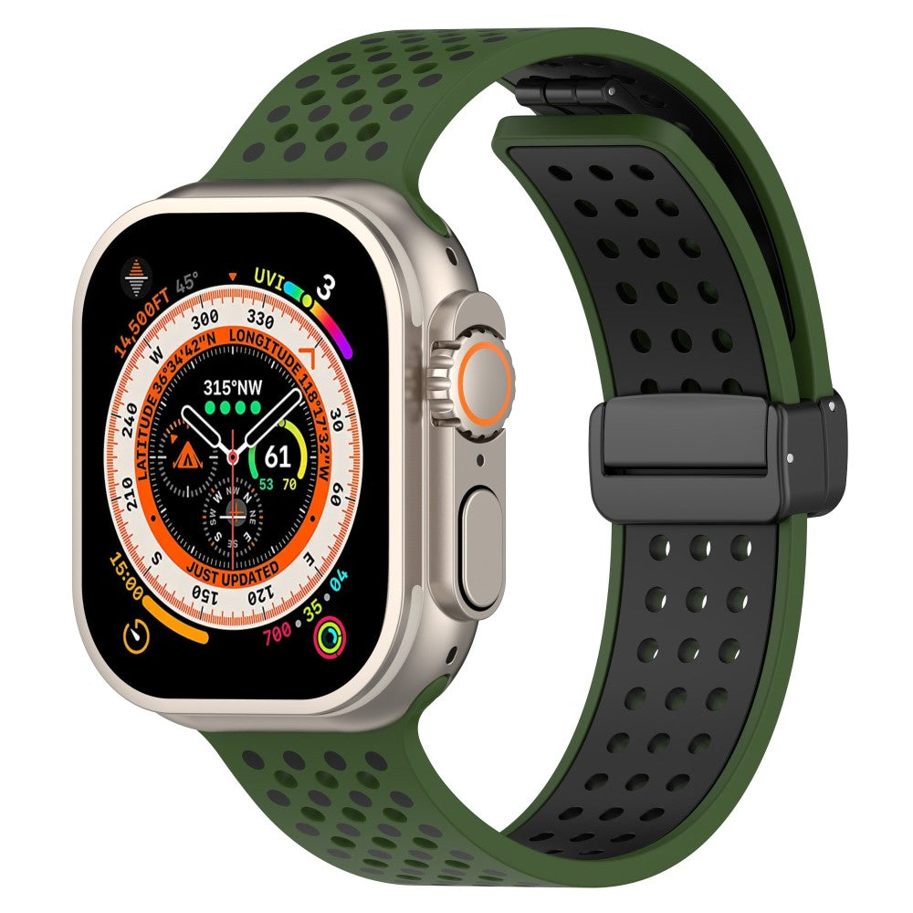 Mega Nice Apple Smartwatch Silicone Universel Strap - Green#serie_11