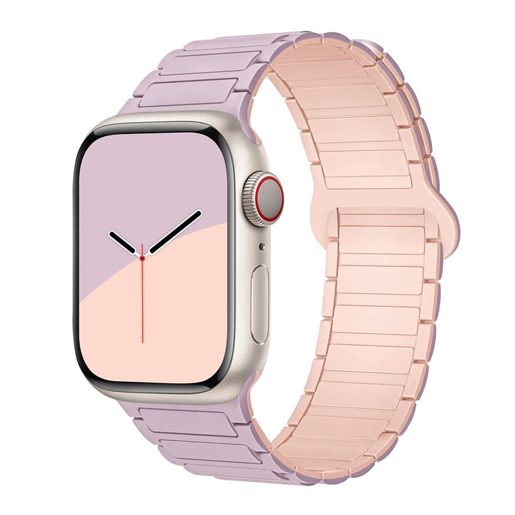 Incredibly Tough Apple Smartwatch Silicone Universel Strap - Pink#serie_12