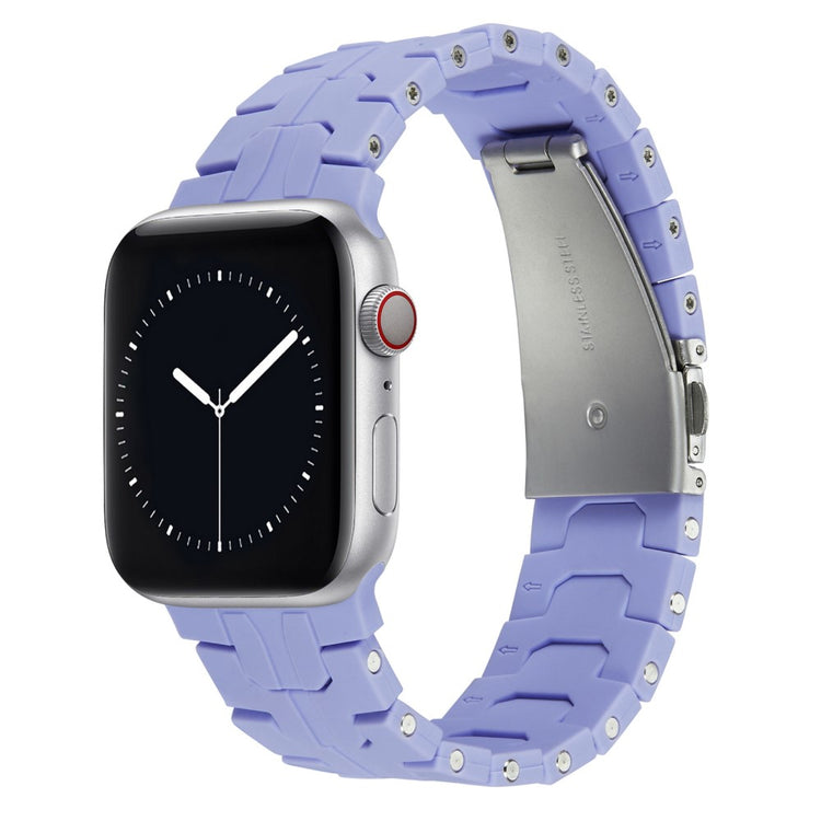 Super Agreeable Apple Smartwatch Silicone Universel Strap - Purple#serie_4