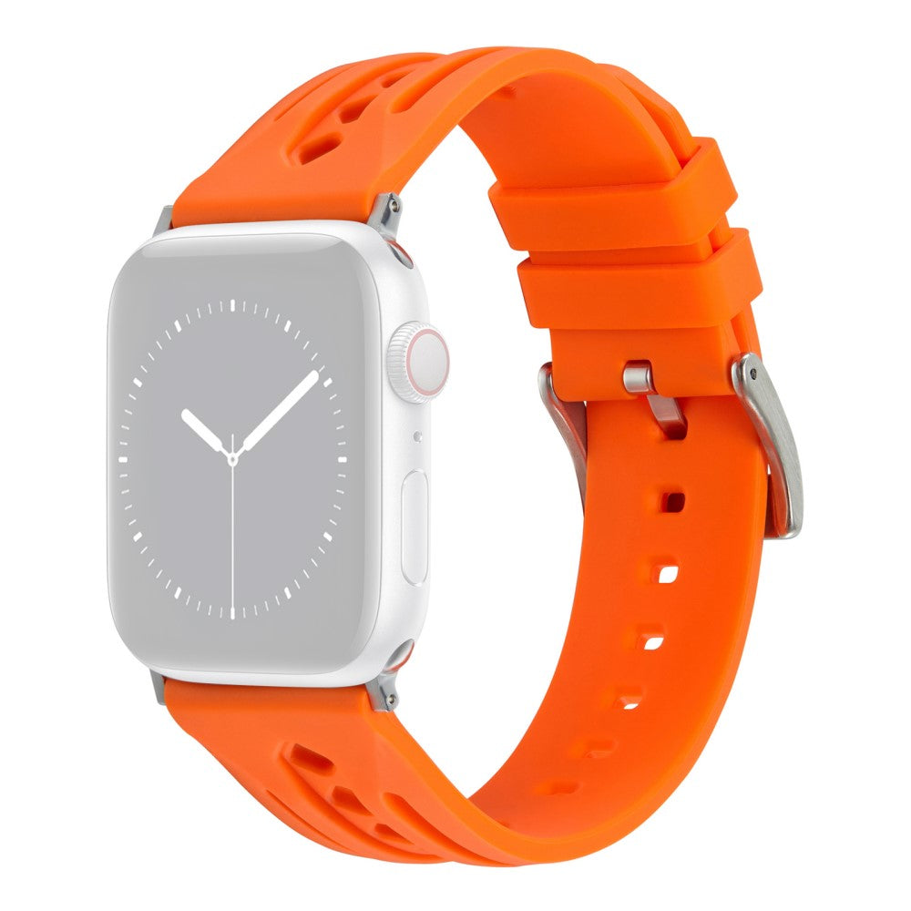 Durable Apple Smartwatch Silicone Universel Strap - Orange#serie_10