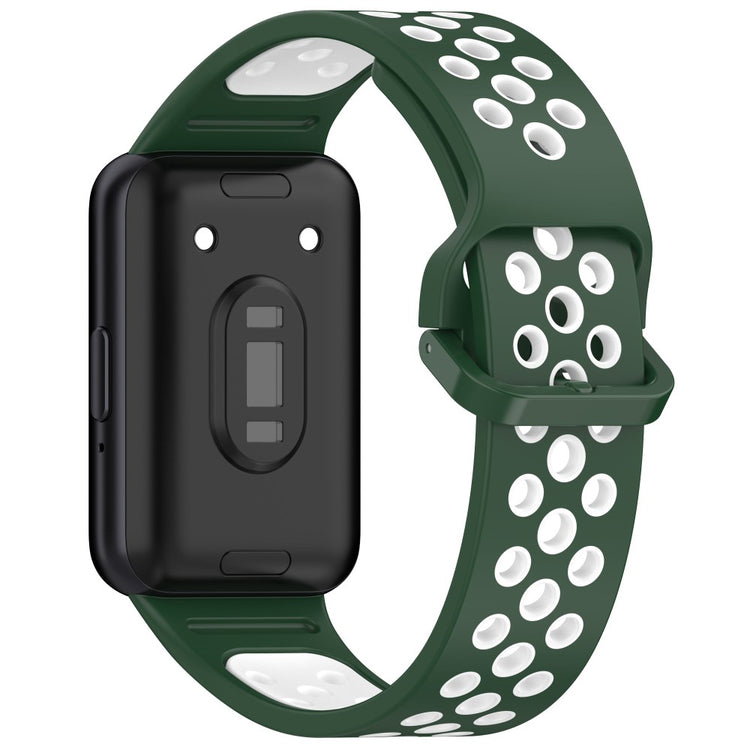 Super Stylish Samsung Galaxy Fit 3 Silicone Strap - Green#serie_2