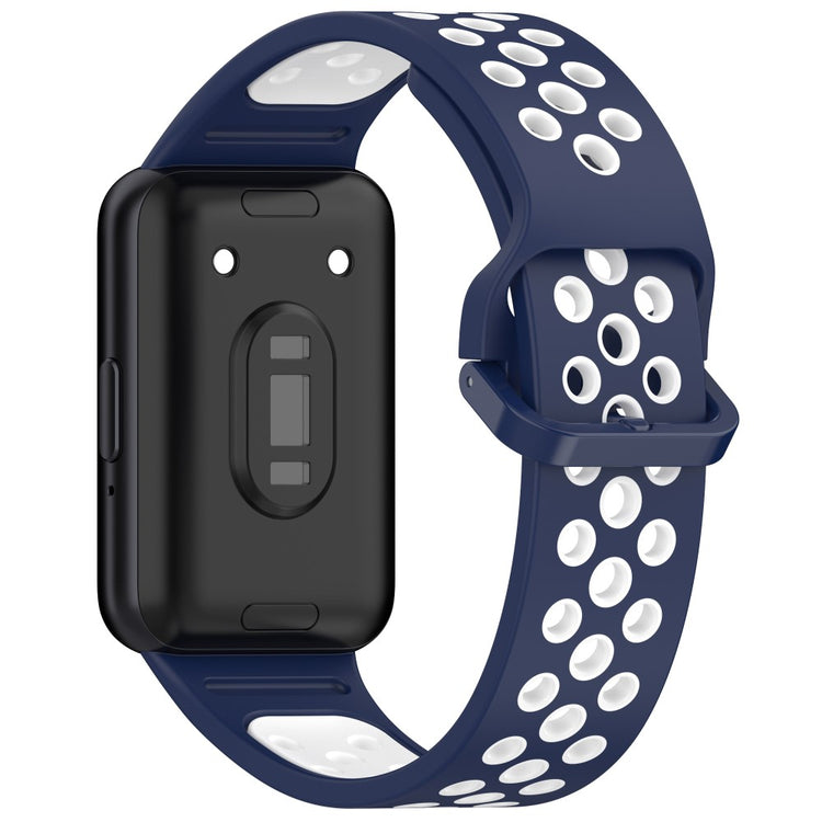 Super Stylish Samsung Galaxy Fit 3 Silicone Strap - Blue#serie_11