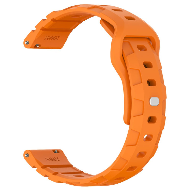 Huawei Watch GT 4 46mm / 4 Pro / 4 41mm Silicone Watch Strap 22mm Armour Watch Band Replacement - Orange#serie_3