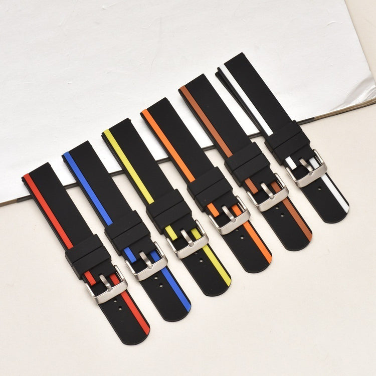 Super Good Smartwatch Silicone Universel Strap - Orange#serie_3