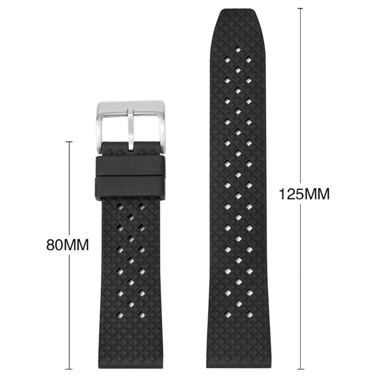 Mega Strong Smartwatch Silicone Universel Strap - Brown#serie_4