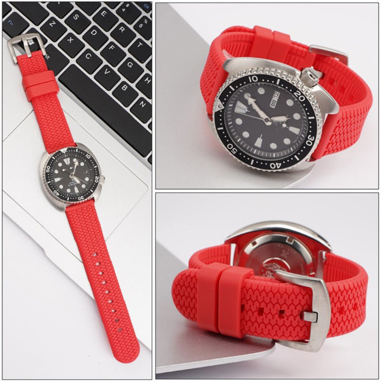 Incredibly Agreeable Smartwatch Silicone Universel Strap - Orange#serie_6