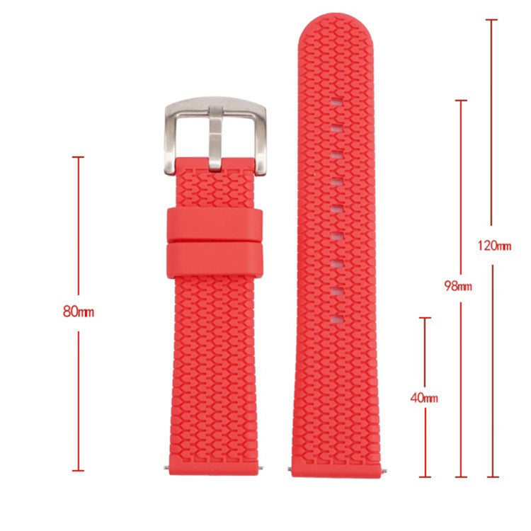 Incredibly Agreeable Smartwatch Silicone Universel Strap - Orange#serie_15