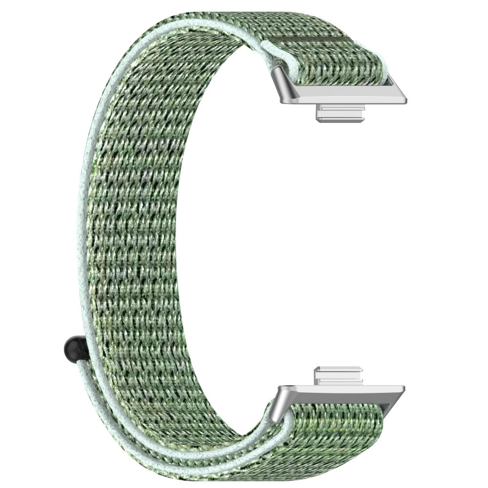 Remarkably Neat Huawei Watch Fit 3 Nylon Strap - Green#serie_2