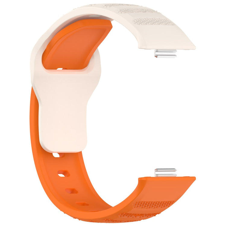 Incredibly Durable Huawei Watch Fit 3 Silicone Strap - Orange#serie_5