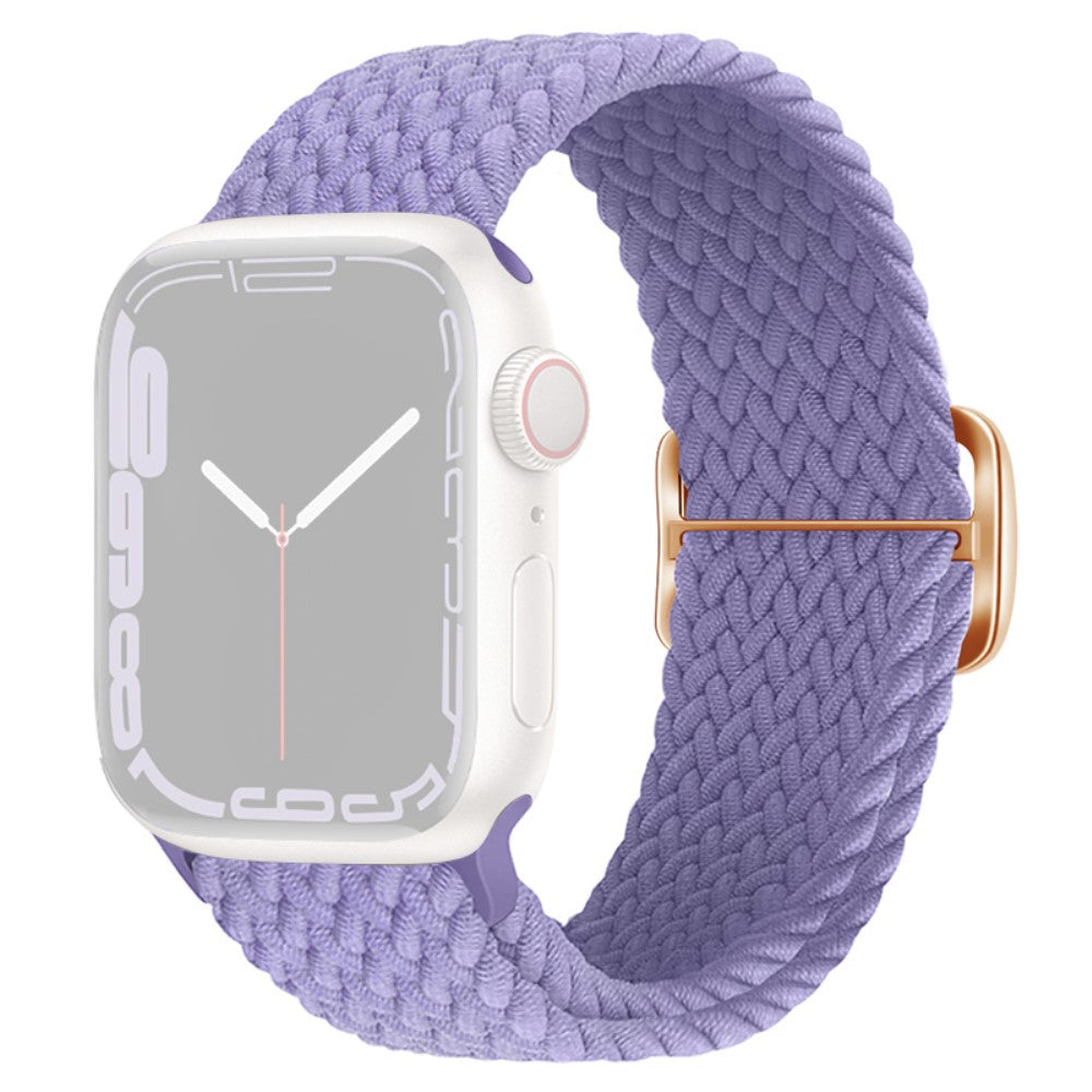 Apple Watch Ultra 2 Ultra 49mm / 9 8 7 45mm / 6 5 4 SE (2023) SE (2022) SE 44mm / 3 2 1 42mm Strap Nylon Braided Watch band  - Lavender Purple#serie_26