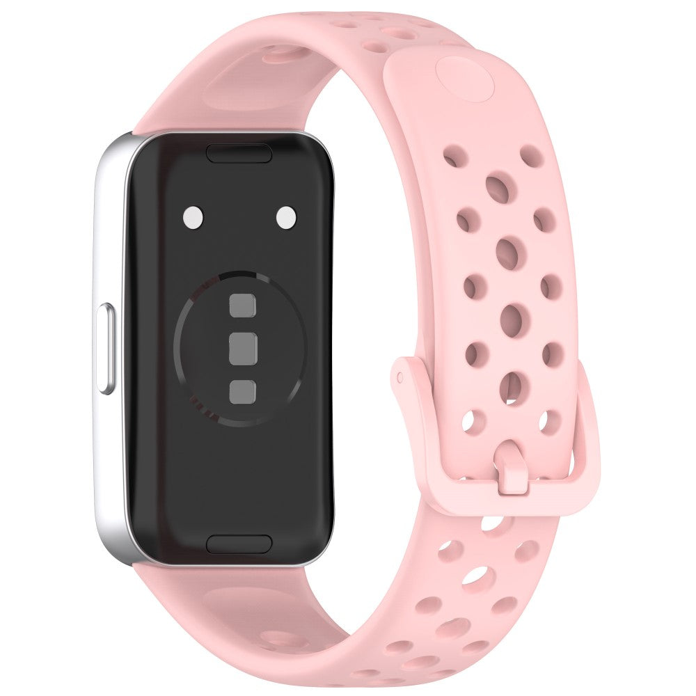 Huawei band 9 / 9 NFC / 8 / 8 NFC Breathable Holes Replacement bandsilicone Watch Strap - Pink#serie_4