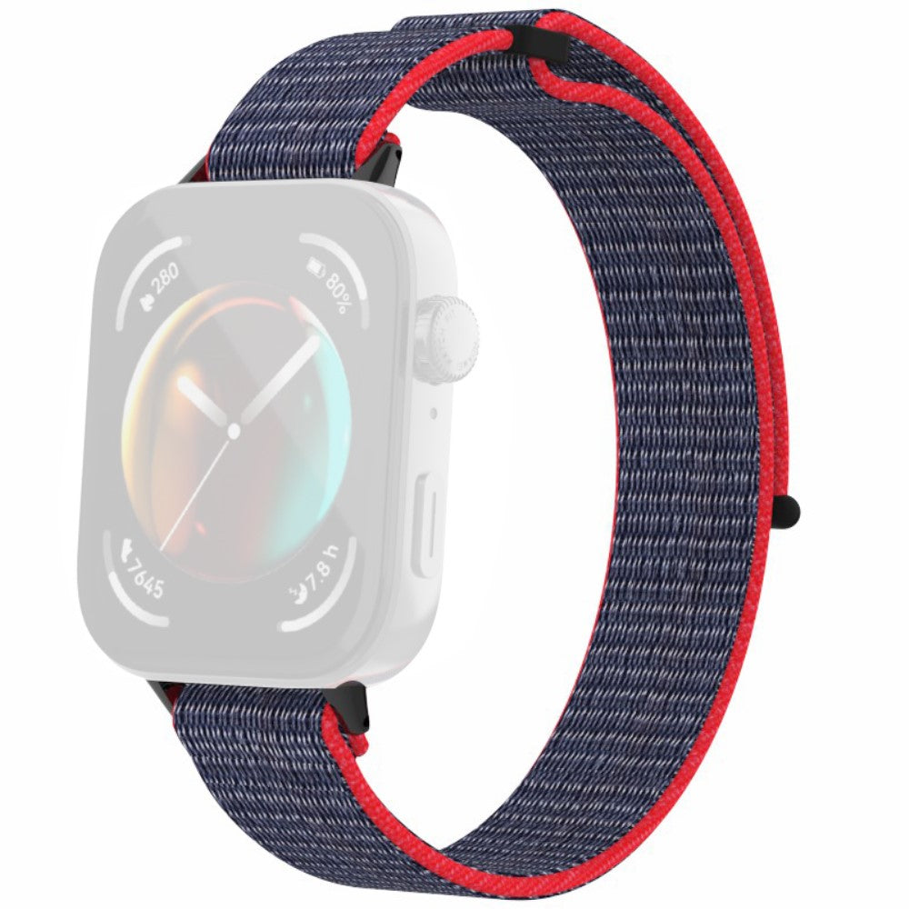 Huawei Watch Fit 3 Watch Strap Magic Tape Nylon Wrist band  - Glitter#serie_4