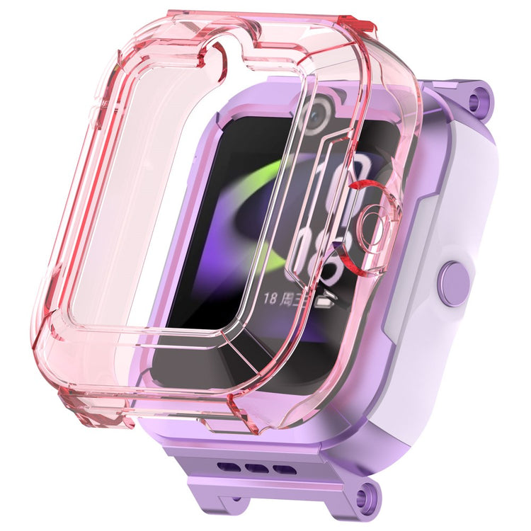 Huawei Children's Watch 5X / 5 / 5 Pro / 5 Vitality Edition Watch Case Flexible Protective Cover - Transparent Pink#serie_1