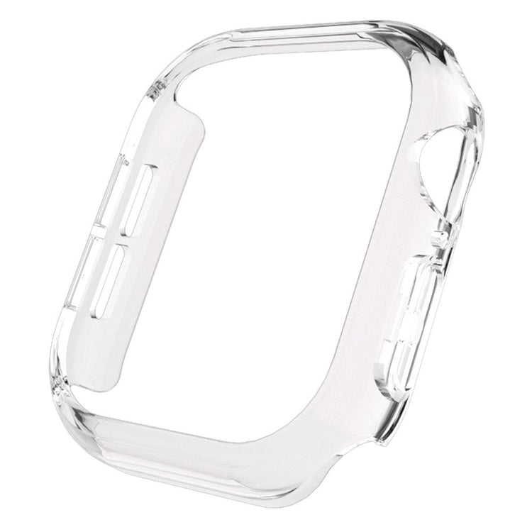 Apple Watch Series 10 46mm Case Matte Hollow Hard Bump Resistant Watch Protective Cover - Transparent#serie_6