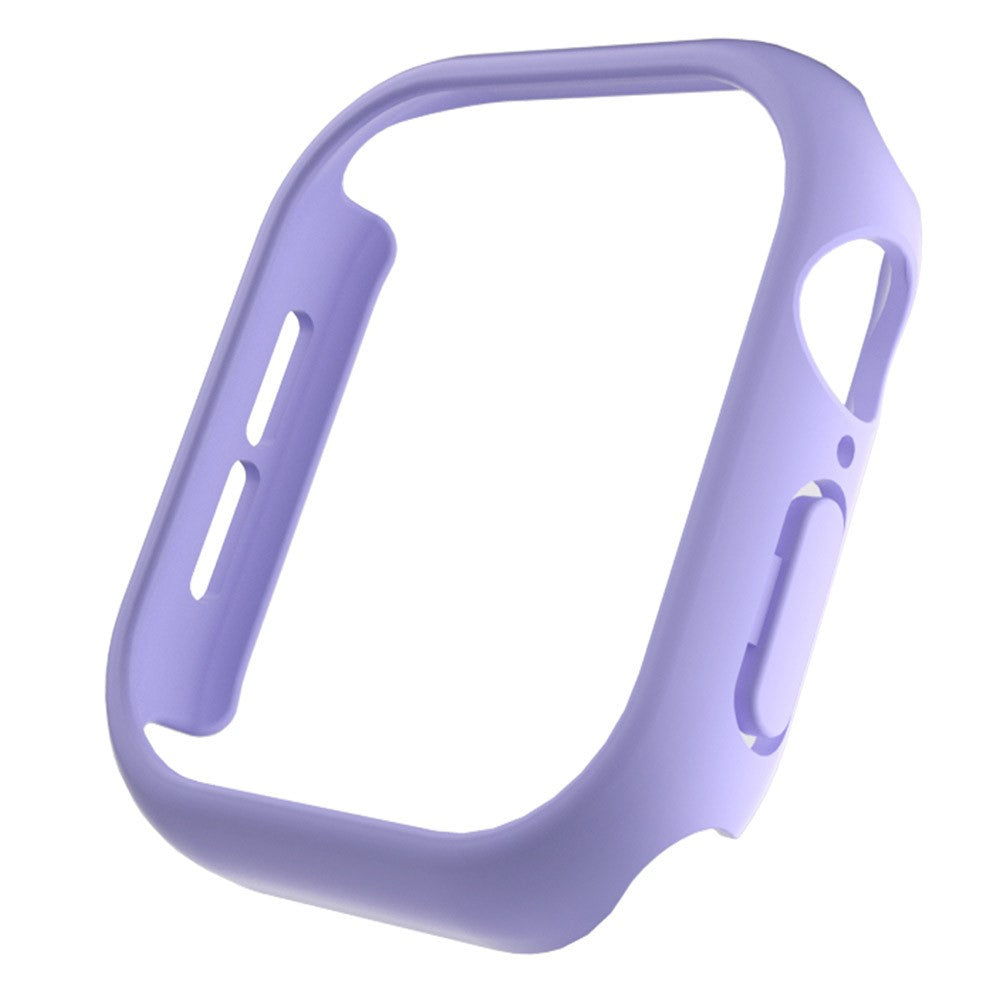 Apple Watch Series 10 46mm Case Matte Hollow Hard Bump Resistant Watch Protective Cover - Purple#serie_15