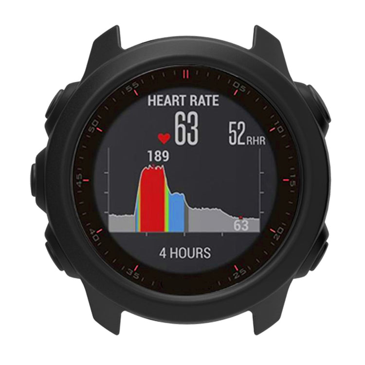 Garmin Forerunner 245 Music / Forerunner 245 Watch Case Soft Silicone Protective Cover - Black#serie_1