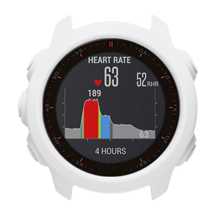 Garmin Forerunner 245 Music / Forerunner 245 Watch Case Soft Silicone Protective Cover - White#serie_2
